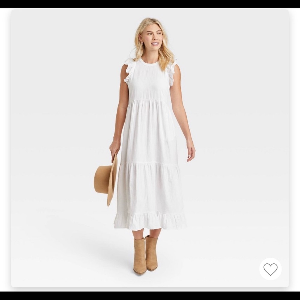 Universal Thread ruffle sleeve dress